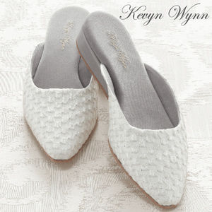 Kevyn Wynn - ‘The Pascal’ Cotton-Blend Slipper